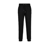 Sweathose GANT "REG SHIELD SWEATPANTS", Herren, Gr. 3XL, N-Gr, schwarz, Web, Obermaterial: 87% Baumwolle, 13% Polyester, unifarben, regular fit knöchellang, Hosen Sweathose, mit Logostickerei unterhal
