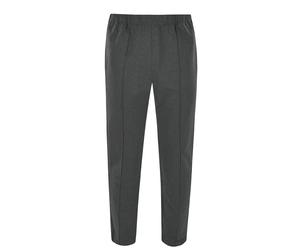 Jogginghose HAJO "Jogginghose", Herren, Gr. 5XL, N-Gr, grau (anthrazit), Obermaterial: 62% Baumwolle CO. 33% Polyester PES. 5% Elasthan EL., Hosen Jogginghose (91040609-5XL) anthrazit