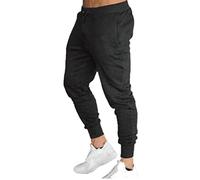 Jogginghose Herren Koreanische, Hosen Herren Lang,Sporthose Herren Baggy Einfarbig Kordelzug Straight Trendiges Freizeithose Lässig Outdoor Trousers Locker mit Tasche Pants Outdoorhose