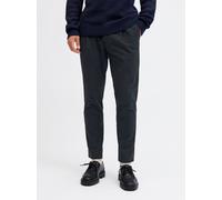 Jogginghose JACK & JONES "JPSTACE CEASER STRUCTURE JOGGER", Herren, Gr. XL, N-Gr, schwarz navy, Web, Obermaterial: 100% Baumwolle, unifarben, regular fit knöchellang, Hosen Jogginghose (34849941-XL)