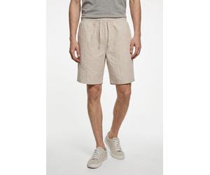 Jogginghose JACK & JONES "JPSTJAIDEN RIVIERA TEXTURE SHORT REG", Herren, Gr. XL, N-Gr, beige (feather gray), angeraute Sweatware, Obermaterial: 100% Baumwolle, unifarben, regular fit kniefrei, Hosen J