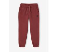 Jogginghose Jungen, Bundweite verstellbar BASIC bordeaux Gr. 128 von Vertbaudet