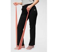 Jogginghose KANGAROOS, Damen, Gr. 46, N-Gr, schwarz, Obermaterial: 95% Baumwolle, 5% Elasthan, lang, Hosen Jogginghose, Große Größen (45255907-46)