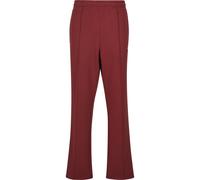 Jogginghose KARL KANI "Karl Kani Kani Sidestripe Trackpants", Herren, Gr. L, US-Größen, schwarzrot, vanilla, 55% Polyester, 39% Baumwolle, 6% Elasthan, unifarben, normal, Hosen Jogginghose (56615426-L