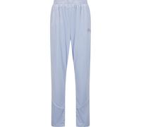 Jogginghose KARL KANI "Karl Kani Kani Varsity Velours Trackpants", Herren, Gr. S, US-Größen, blau (light blau, weiß), 93% Polyester, 7% Elasthan, unifarben, normal, Hosen Jogginghose (11464755-S) ligh