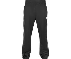 Jogginghose KARL KANI "Karl Kani Karl Kani OG Trackpants", Herren, Gr. M, US-Größen, schwarz (schwarz, weiß), 100% Polyester, unifarben, normal, Hosen Jogginghose (18661724-M) schwarz, weiß