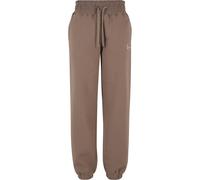 Jogginghose KARL KANI "Karl Kani Karl Kani Small Signature Essential OS Sweatpants", Damen, Gr. XXS, US-Größen, taupe, 100% Baumwolle, unifarben, normal, Hosen Jogginghose (40822338-XXS)