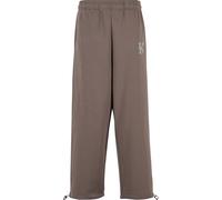 Jogginghose KARL KANI "Karl Kani KK OS Sidestripe Sweatpants", Herren, Gr. M, US-Größen, braun, 70% Baumwolle, 30% Polyester, loose fit, Hosen Jogginghose (52049634-M) braun