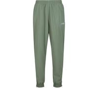 Jogginghose KARL KANI "Karl Kani KM-PL075-101-11 Sport Patch Essential Trackpants", Damen, Gr. XL, US-Größen, grün, 100% Polyamid, unifarben, relaxed fit, Hosen Jogginghose (49714730-XL) grün