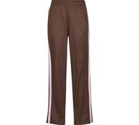Jogginghose KARL KANI "Karl Kani Og Mesh Trackpants", Damen, Gr. XL, US-Größen, braun (schwarz braun, pink), 100% Polyester, normal, Hosen Jogginghose (50987336-XL) schwarz braun, pink