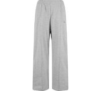 Jogginghose KARL KANI "Karl Kani Signature Straight Leg Sweatpants", Herren, Gr. M, US-Größen, grau, 65% Baumwolle, 35% Polyester, unifarben, loose fit, Hosen Jogginghose (55006162-M) grau