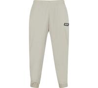 Jogginghose KARL KANI "Karl Kani Sport Patch Essential Trackpants", Herren, Gr. S, US-Größen, sand, 100% Polyamid, normal, Hosen Jogginghose (84389428-S) sand