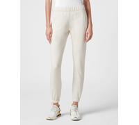 Jogginghose PLEIN SPORT "Jogginghosen", Damen, Gr. L, US-Größen, beige (06, beige), Obermaterial: 90% Baumwolle, 10% Polyester, Hosen Jogginghose (26313141-L) 06, beige