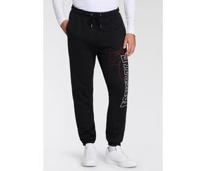 Jogginghose LONSDALE "DARTFORD", Herren, Gr. XL (56/58), N-Gr, schwarz, Obermaterial: 60% Baumwolle, 40% Polyester, unifarben, loose fit, Hosen Jogginghose, Topseller (399341-XL) schwarz
