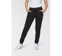 Jogginghose LONSDALE "WEYCROFT", Damen, Gr. XXL (42), N-Gr, schwarz, angeraute Sweatware, Obermaterial: 80% Baumwolle, 20% Polyester, unifarben, Hosen Jogginghose (14034354-XXL) schwarz