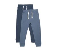 Jogginghose MINYMO "Jogginghose MIBasic", Mädchen, Gr. 116, N-Gr, blau (new navy), Web, Obermaterial: 100% Baumwolle CO., unifarben, regular fit, Hosen Jogginghose (35225518-116) new navy