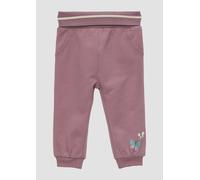 Jogginghose mit Print-Detail 80 lila 2149911.4751.80