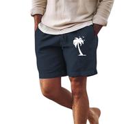 Jogginghose mit weitem Bein, Herren-Shorts mit Taschen, Herren-Sport-Shorts, schnell trocknend, elastische Taille, Stretch, Herren-Shorts, normale Passform, Cargo-Shorts, Herrenhose für klassische