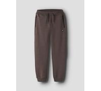 Jogginghose NAME IT "NKMVIMO für Jungen mit Bündchen und Stretchkomfort", Jungen, Gr. 152, N-Gr, french roast, Sweatware, Obermaterial: 60% Baumwolle, 40% Polyester, unifarben, regular fit knöchellang