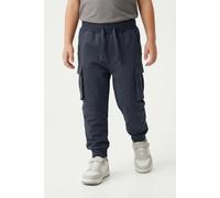 Jogginghose NAME IT "NMNOLI für Unisex mit elastischem Bund und schlichtem Look", Mädchen, Gr. 80, N-Gr, blau (schwarz sapphire), Sweatware, Obermaterial: 60% Baumwolle, 40% Polyester, unifarben, norm