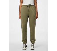 Jogginghose PIECES "PCCHILLI HW SWEAT PANTS NOOS BC", Damen, Gr. L (40), N-Gr, grün (deep lichen grün), Web, Obermaterial: 50% Baumwolle, 50% Polyester, unifarben, casual, regular fit, Hosen (21550562
