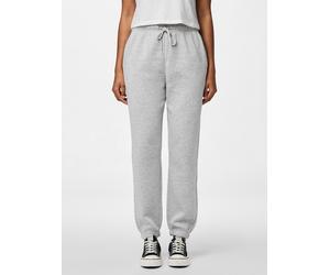 Jogginghose PIECES "PCCHILLI HW SWEAT PANTS NOOS BC", Damen, Gr. M (38), N-Gr, grau (light grau melange), Web, Obermaterial: 60% Baumwolle, 40% Polyester, meliert, regular fit normal, Hosen Jogginghos
