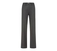 Jogginghose RAPHAELA BY BRAX "Style PAM FLARED", Damen, Gr. 40, Normalgrößen, grau, Web, 50% Lyocell, 48% Schurwolle, 2% Elasthan, Hosen Jogginghose (27159517-40) grau