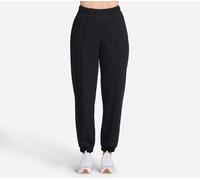 Jogginghose SKECHERS "SKECH-SWEATS DELIGHT JOGGER", Damen, Gr. L, N-Gr, schwarz, Obermaterial: 70% Baumwolle, 30% Polyester, Hosen Jogginghose (26028921-L) schwarz