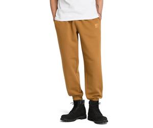 Jogginghose TIMBERLAND "Silicon Badge (BB) Sweatpant", Herren, Gr. L, N-Gr, braun (schwarz wheat boot), Obermaterial: 80% Baumwolle, 20% Polyester, Hosen Jogginghose, Jogginghose, aus Baumwolle und Po