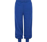 Jogginghose URBAN CLASSICS "Urban Classics Boys Light Terry Basic Sweatpants", Jungen, Gr. 122/128, Normalgrößen, royal, 60% Baumwolle, 40% Polyester, unifarben, normal, Hosen Jogginghose (88644412-12