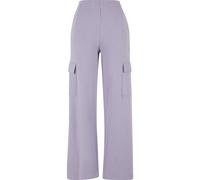 Jogginghose URBAN CLASSICS "Urban Classics Damen Ladies Baggy Light Terry Sweat Pants", Damen, Gr. 5XL, US-Größen, dustylila, 70% Baumwolle, 30% Polyester, unifarben, oversize, Hosen Jogginghose (2980