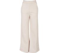 Urban Classics Ladies Heavy Terry Garment Dye Slit Pants Pink Größe: L | Jogginghosen Outlet | Damen | Rosa