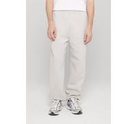 Jogginghose URBAN CLASSICS "Urban Classics Fluffy Sweatpants", Herren, Gr. L, US-Größen, lightasphalt, 70% Baumwolle, 30% Polyester, unifarben, loose fit, Hosen Jogginghose (91744650-L) lightasphalt