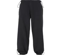 Jogginghose URBAN CLASSICS "Urban Classics Herren Parachute heavy Sweatpants", Herren, Gr. L, US-Größen, schwarz, 100% Baumwolle, unifarben, loose fit, Hosen Jogginghose (18784451-L) schwarz