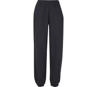 Jogginghose URBAN CLASSICS "Urban Classics Ladies Basic Essential Sweatpants", Damen, Gr. M, US-Größen, navy, 70% Baumwolle, 30% Polyester, unifarben, normal, Hosen Jogginghose (88015761-M) navy