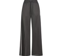 Jogginghose URBAN CLASSICS "Urban Classics Ladies Wide Leg Track Pants", Damen, Gr. XL, US-Größen, magnet, 100% Polyester, unifarben, loose fit, Hosen Jogginghose (44484263-XL) magnet