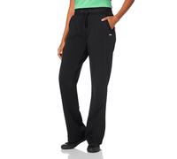 Jogginghose VENICE BEACH, Damen, Gr. 46, N-Gr, schwarz (schwarz n), Obermaterial: 57% Baumwolle, 38% Polyester, 5% Elasthan, unifarben, bequem lang, Hosen Jogginghose, Große Größen (620169-46) schwarz