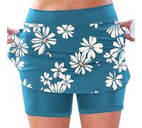 Jogginghosen Damen Sale Rock Mit Hose Drunter Hosenrock Tennisrock Damen Mit Hose Leggings 2 In 1 Shorts Fitness Sport Golfrock Laufrock Hosenrock Damen Knielang