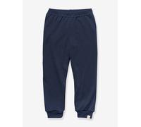 Joggpants aus Wolle/Seide Kinder ENGEL blau Gr. 140