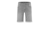 Mac Jog’n Bermuda Shorts in hellgrauer Waschung W40 Straight Fit