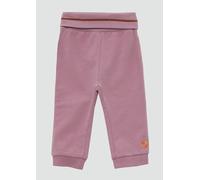 Jogpants aus Baumwollmix mit Glitzer-Detail 80 lila 2153860.4751.80