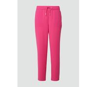 Jogpants aus Crêpe mit Elastikbund und Tunnelzug 46 Rosa 2164346.4501.46