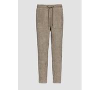 Jogpants aus Feincord mit Elastikbund 32 braun 2156608.8530.32