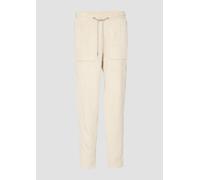 Jogpants aus Feincord mit Elastikbund 40 Beige 2160115.8100.40