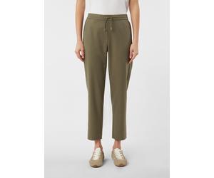 Jogpants aus Twill mit elastischem Bund olive 40