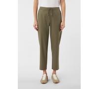 Jogpants aus Twill mit elastischem Bund olive 42