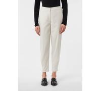 Jogpants mit Faltendetail am Saum beige 38