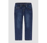 Jogg Pants S.OLIVER JUNIOR Gr. 134, N-Gr, blau (bluereg) Jungen Jeans (52976545-134) bluereg