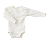 Joha Langarm-Body SOFT mit Wolle und Seide in off white, Gr. 56/62, junge,maedchen