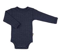 Joha Langarm-Body SOFT mit Wolle und Seide in navy, Gr. 50, junge,maedchen
